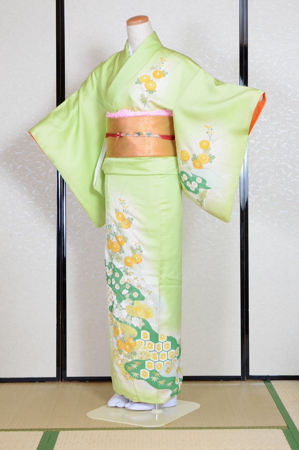 Japanese kimono 6 items set / TK #1-862