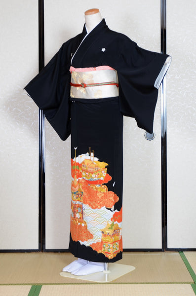 Japanese kimono 6 items set / BK#705