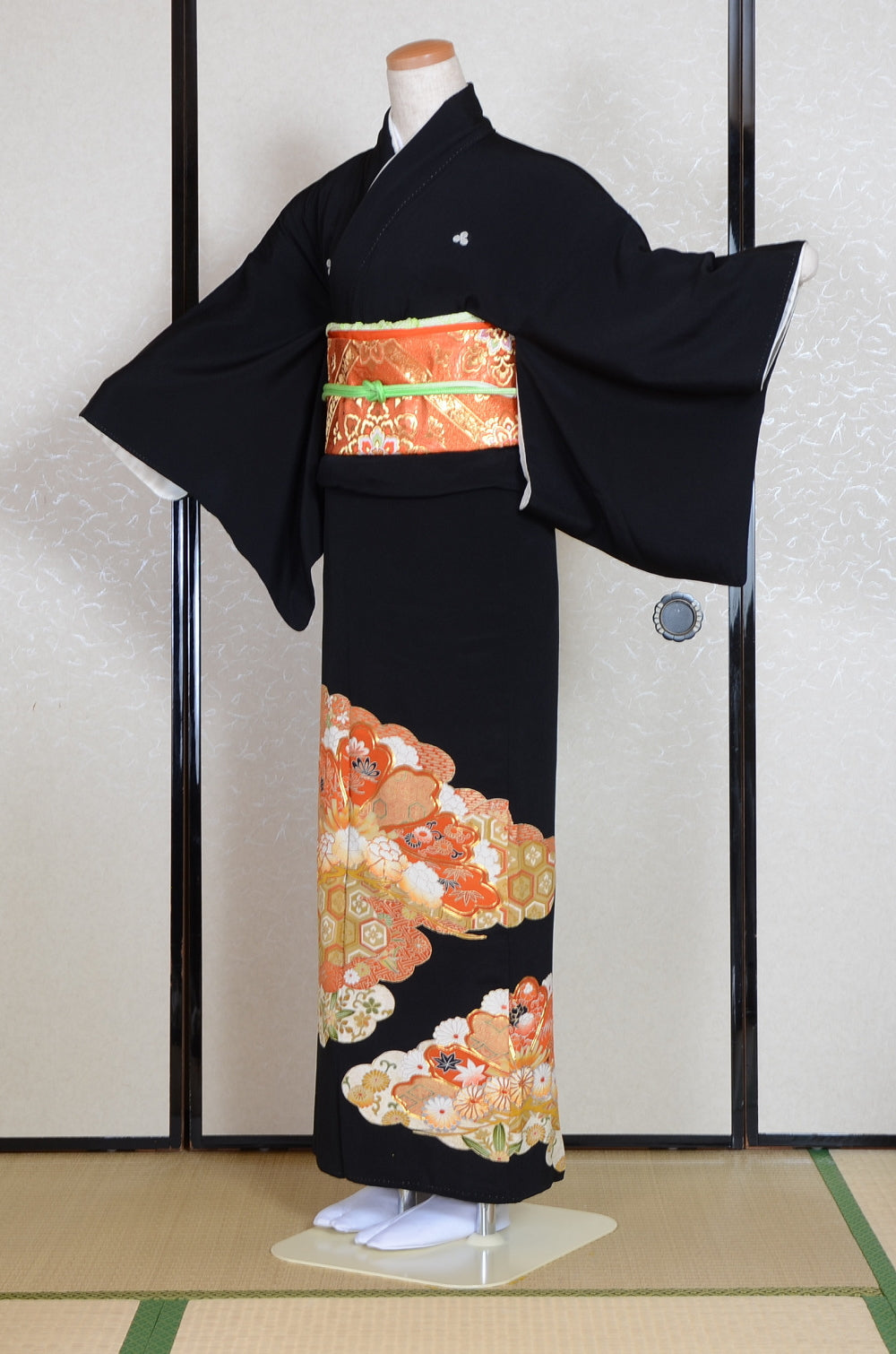 Japanese kimono 6 items set / BK#718