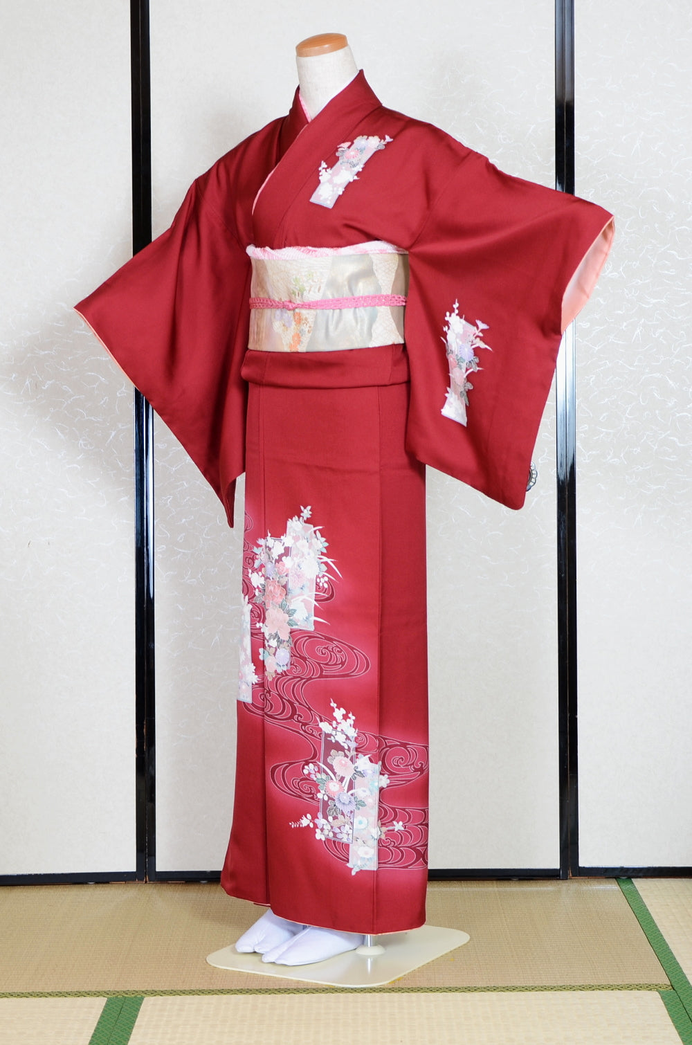 Japanese kimono 6 items set / TK #1-873