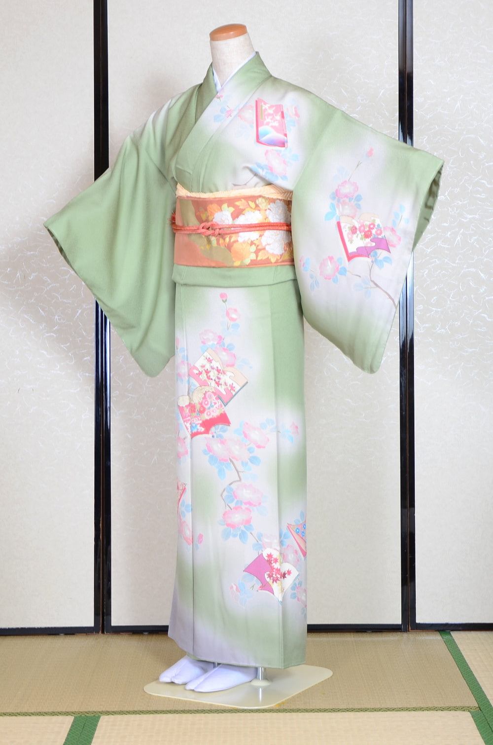 Japanese kimono 6 items set / TK #1-597