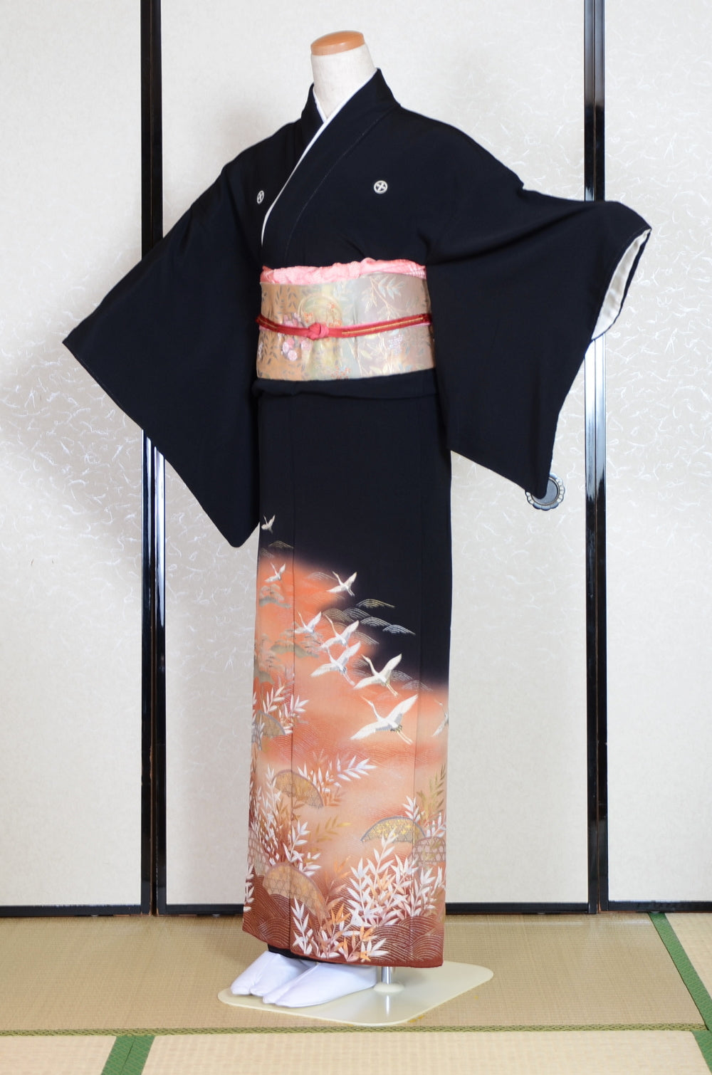 Japanese kimono 6 items set / BK#704