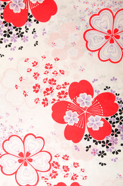 Japanese yukata kimono / H #301