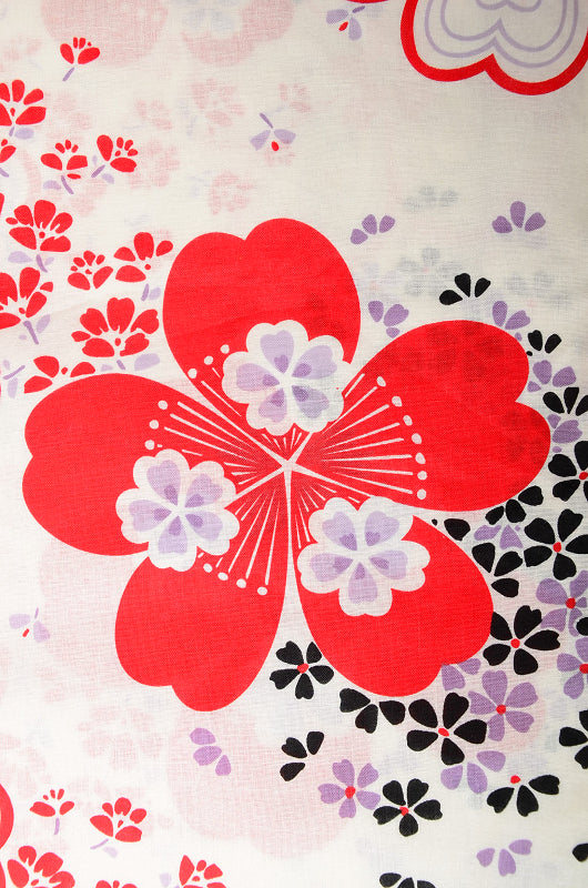 Japanese yukata kimono / H #301