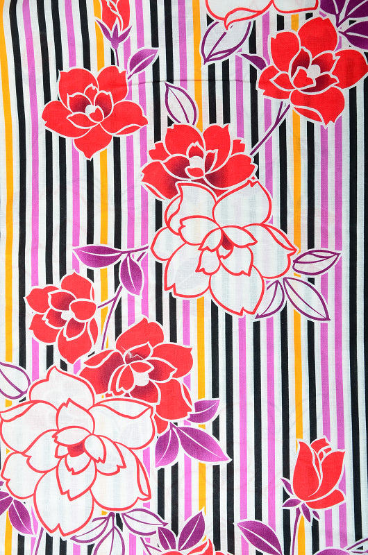 Japanese yukata kimono / H #303