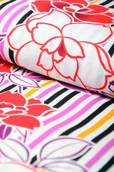 Japanese yukata kimono / H #303