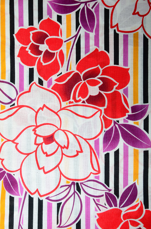 Japanese yukata kimono / H #303