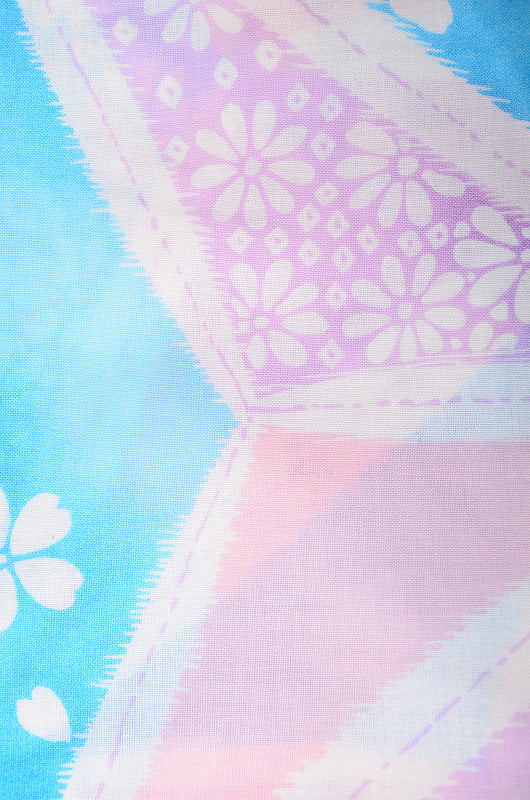 Japanese yukata kimono / H #304