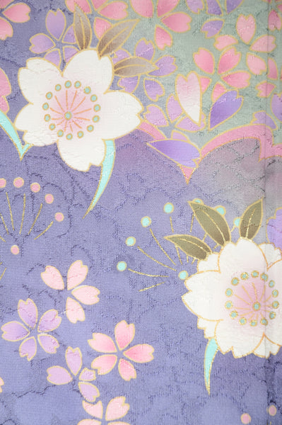 Long-sleeved kimono 6 items set / Furisode / FK#1-421