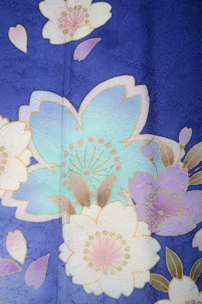Long-sleeved kimono 6 items set / Furisode / FK#1-421