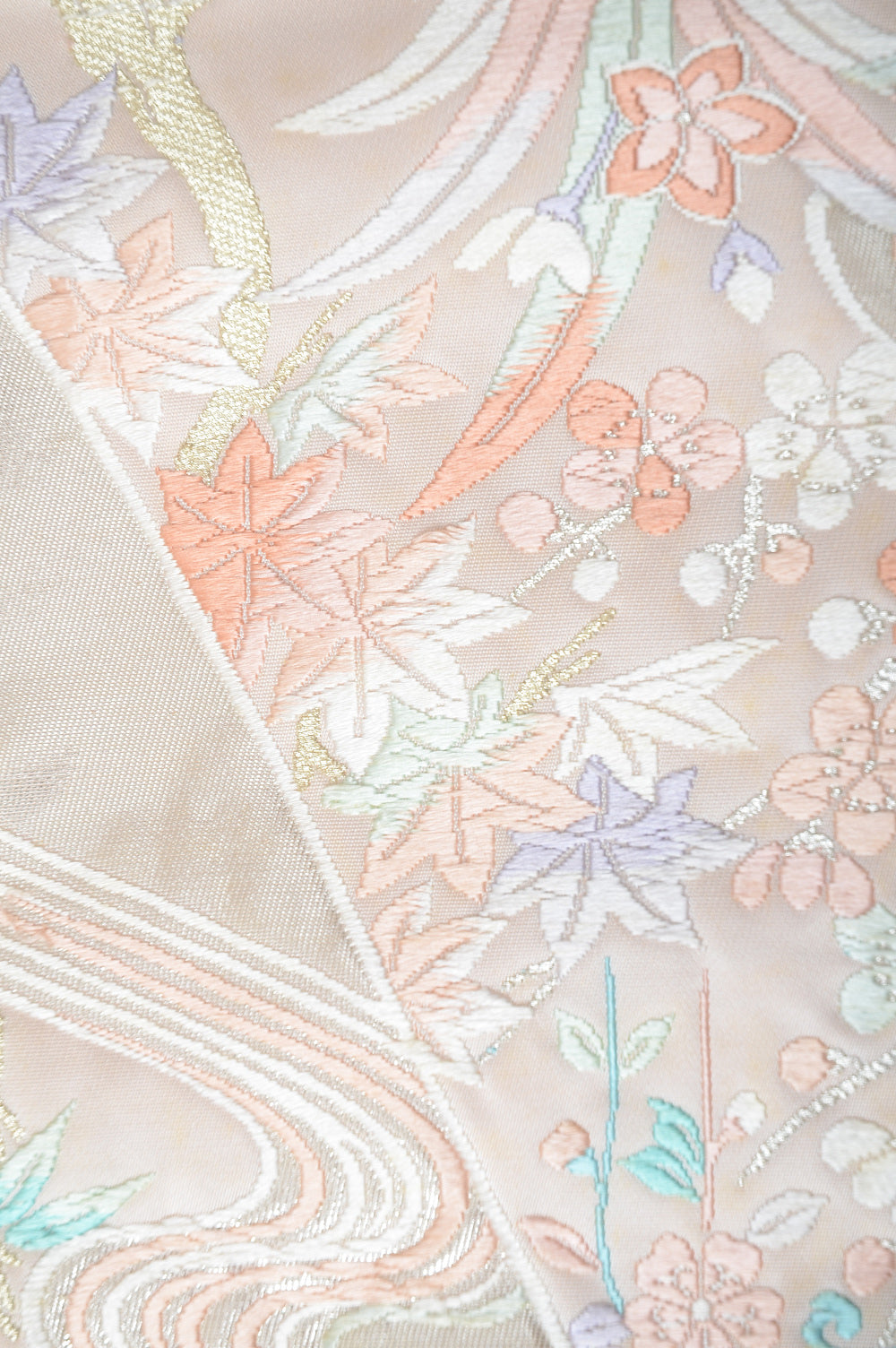 Long-sleeved kimono 6 items set / Furisode / FK#1-421