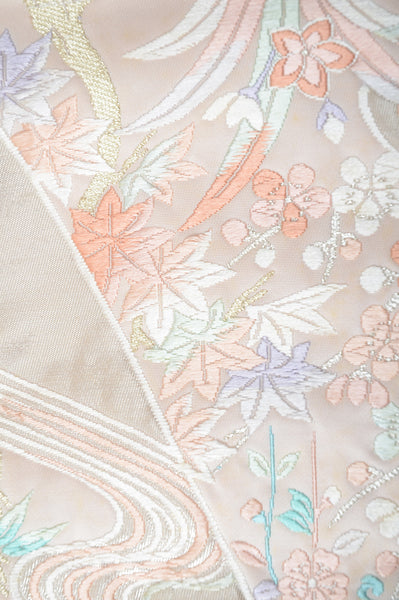 Long-sleeved kimono 6 items set / Furisode / FK#1-421