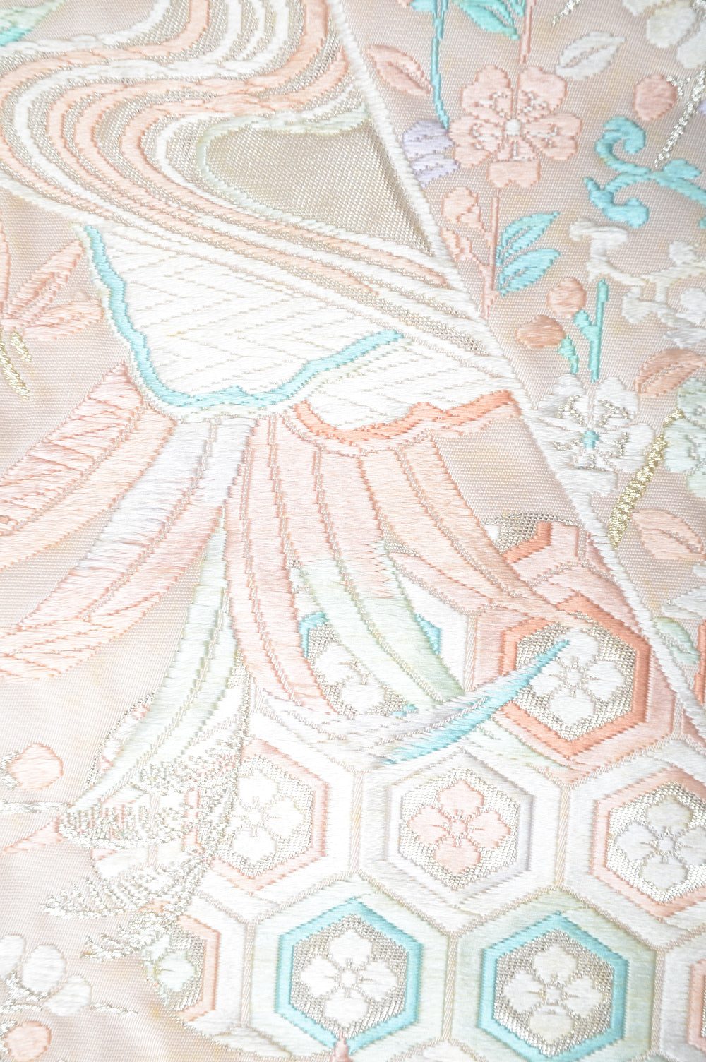 Long-sleeved kimono 6 items set / Furisode / FK#1-421
