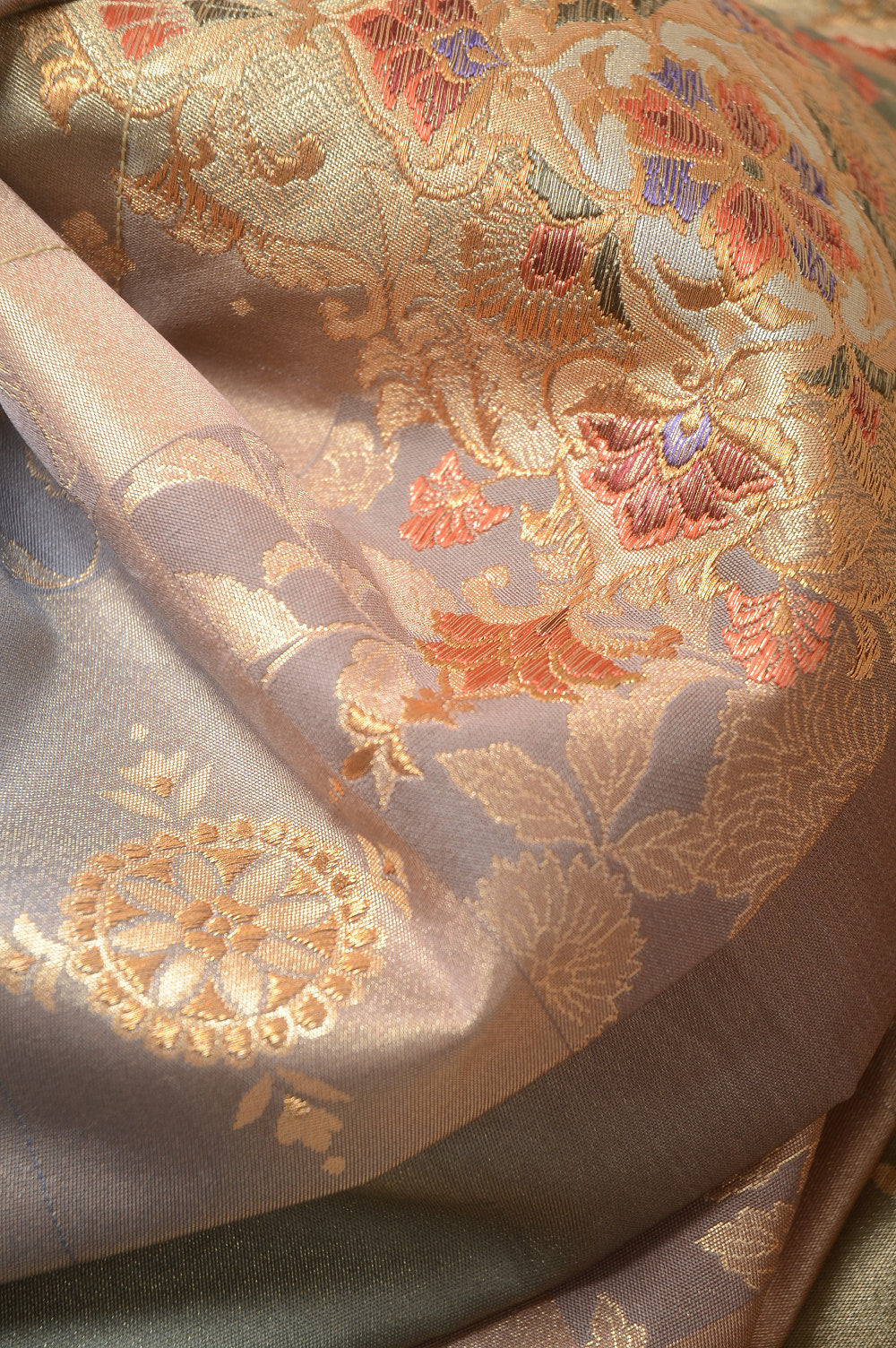 Long-sleeved kimono 6 items set / Furisode / FK#1-422