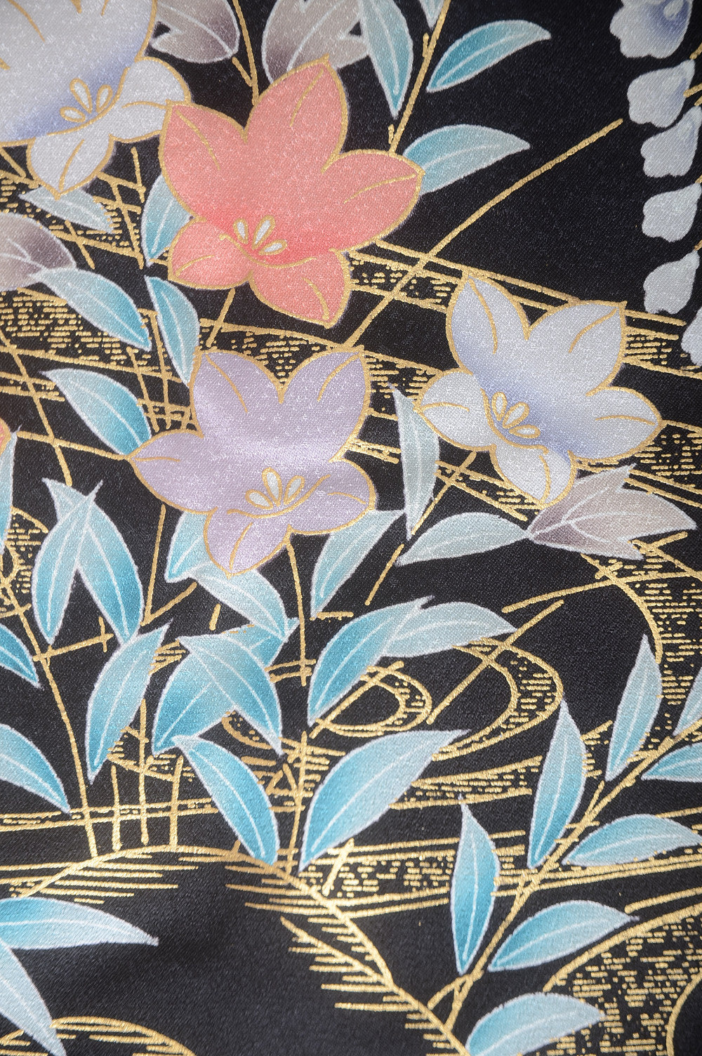 Long-sleeved kimono 6 items set / Furisode / FK#1-423