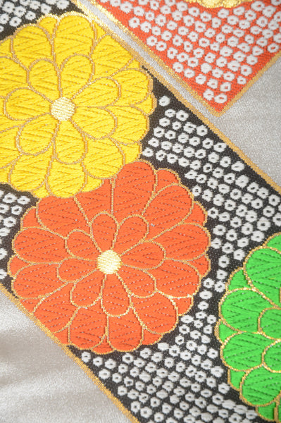 Long-sleeved kimono 6 items set / Furisode / FK#1-423