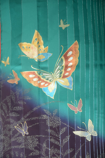 Long-sleeved kimono 6 items set / Furisode / FK#1-425