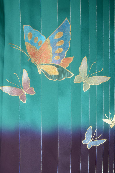 Long-sleeved kimono 6 items set / Furisode / FK#1-425