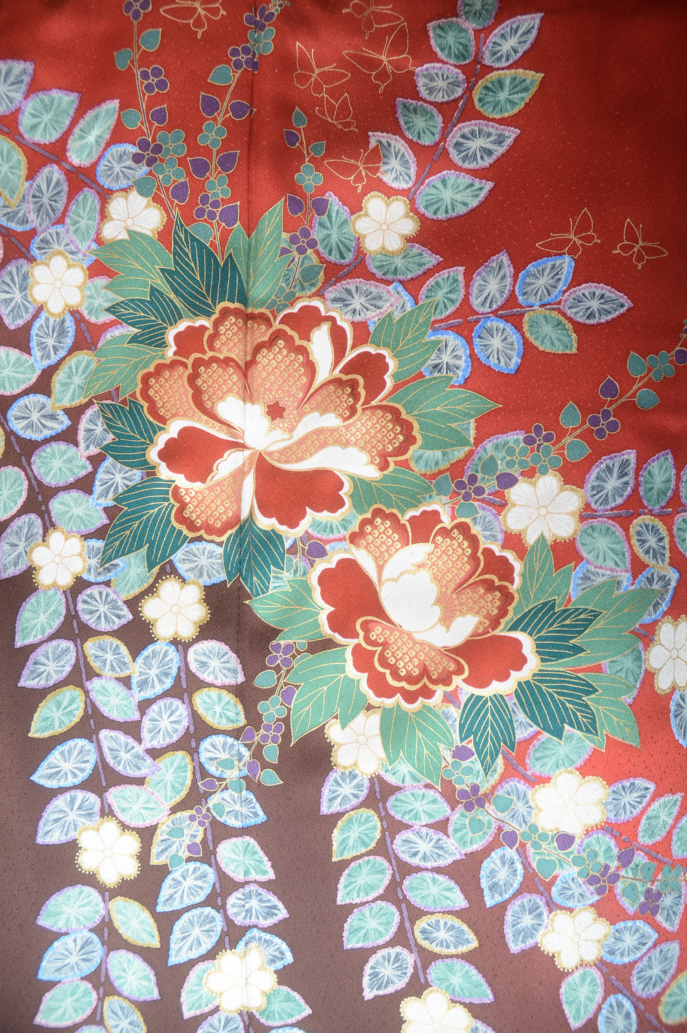 Long-sleeved kimono 6 items set / Furisode / FK#1-426