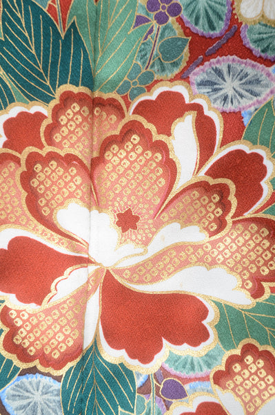 Long-sleeved kimono 6 items set / Furisode / FK#1-426