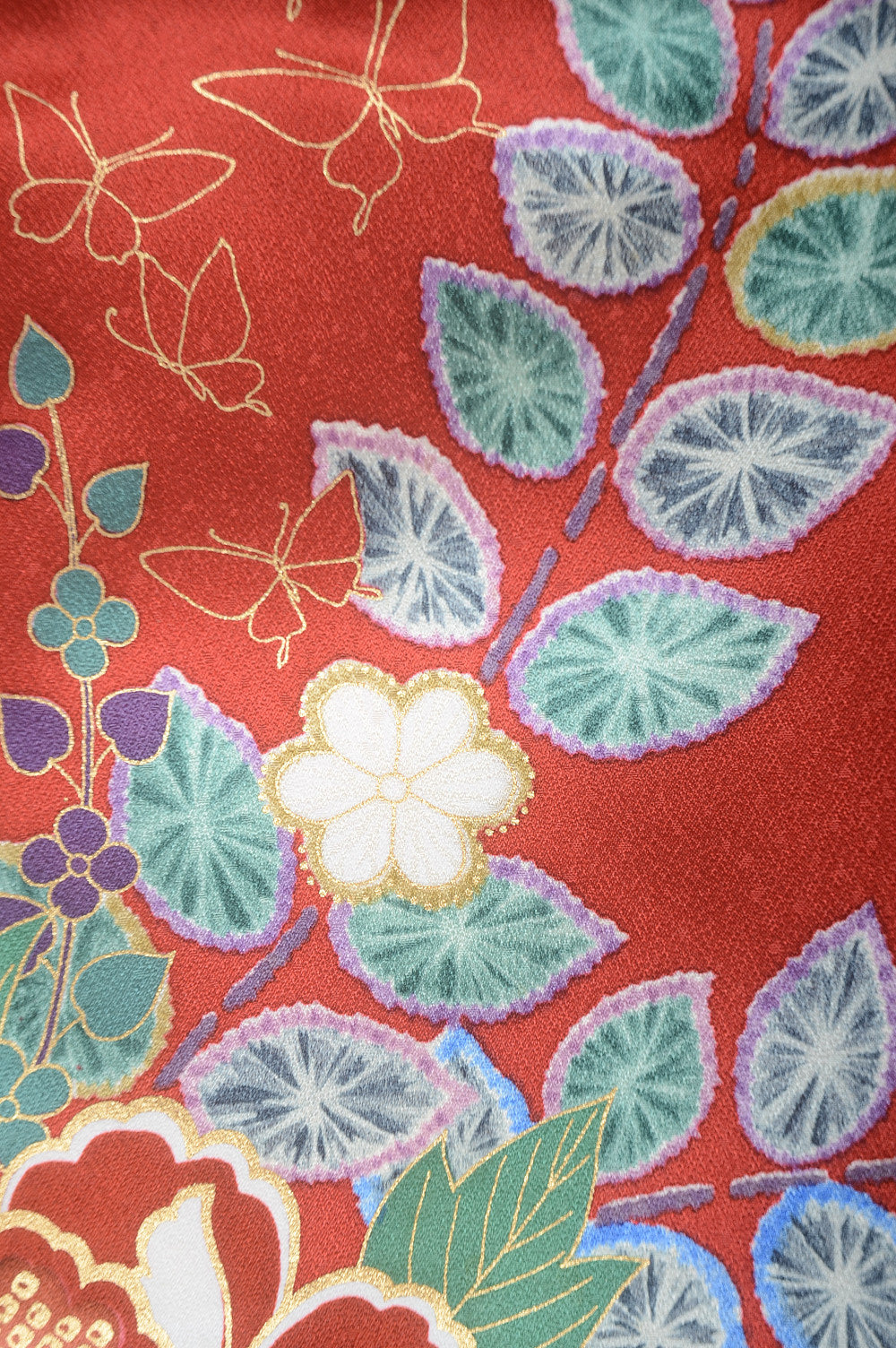 Long-sleeved kimono 6 items set / Furisode / FK#1-426
