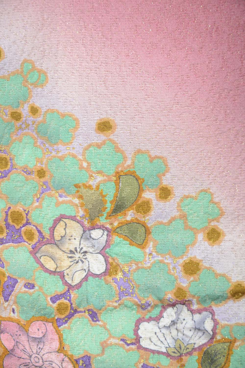Long-sleeved kimono 6 items set / Furisode / FK#1-427
