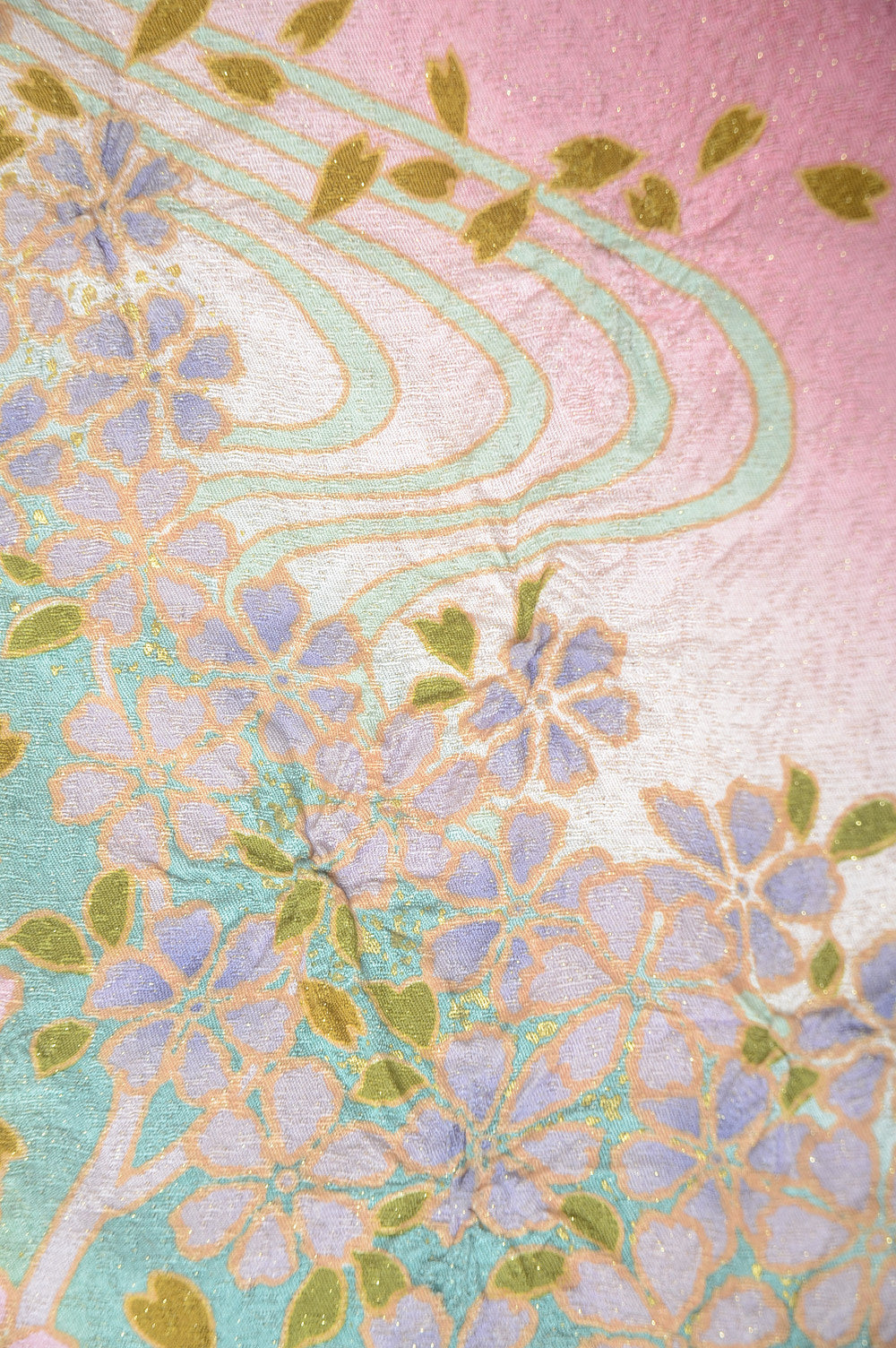 Long-sleeved kimono 6 items set / Furisode / FK#1-427