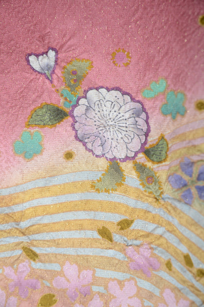 Long-sleeved kimono 6 items set / Furisode / FK#1-427