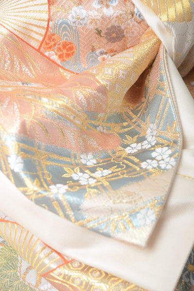 Long-sleeved kimono 6 items set / Furisode / FK#1-427