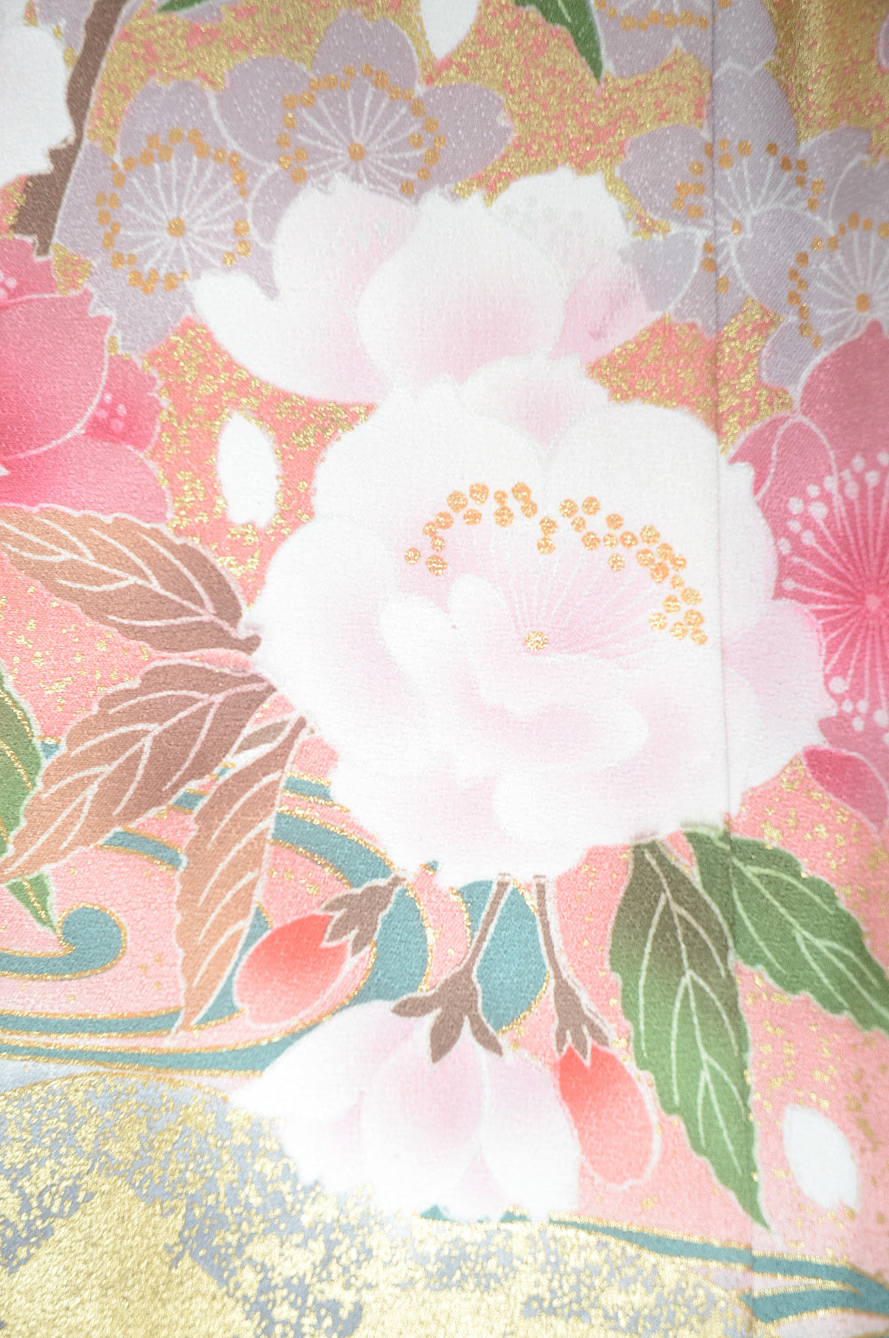 Long-sleeved kimono 6 items set / Furisode / FK#1-428