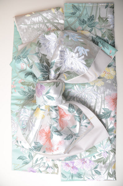 Long-sleeved kimono 6 items set / Furisode / FK#1-428