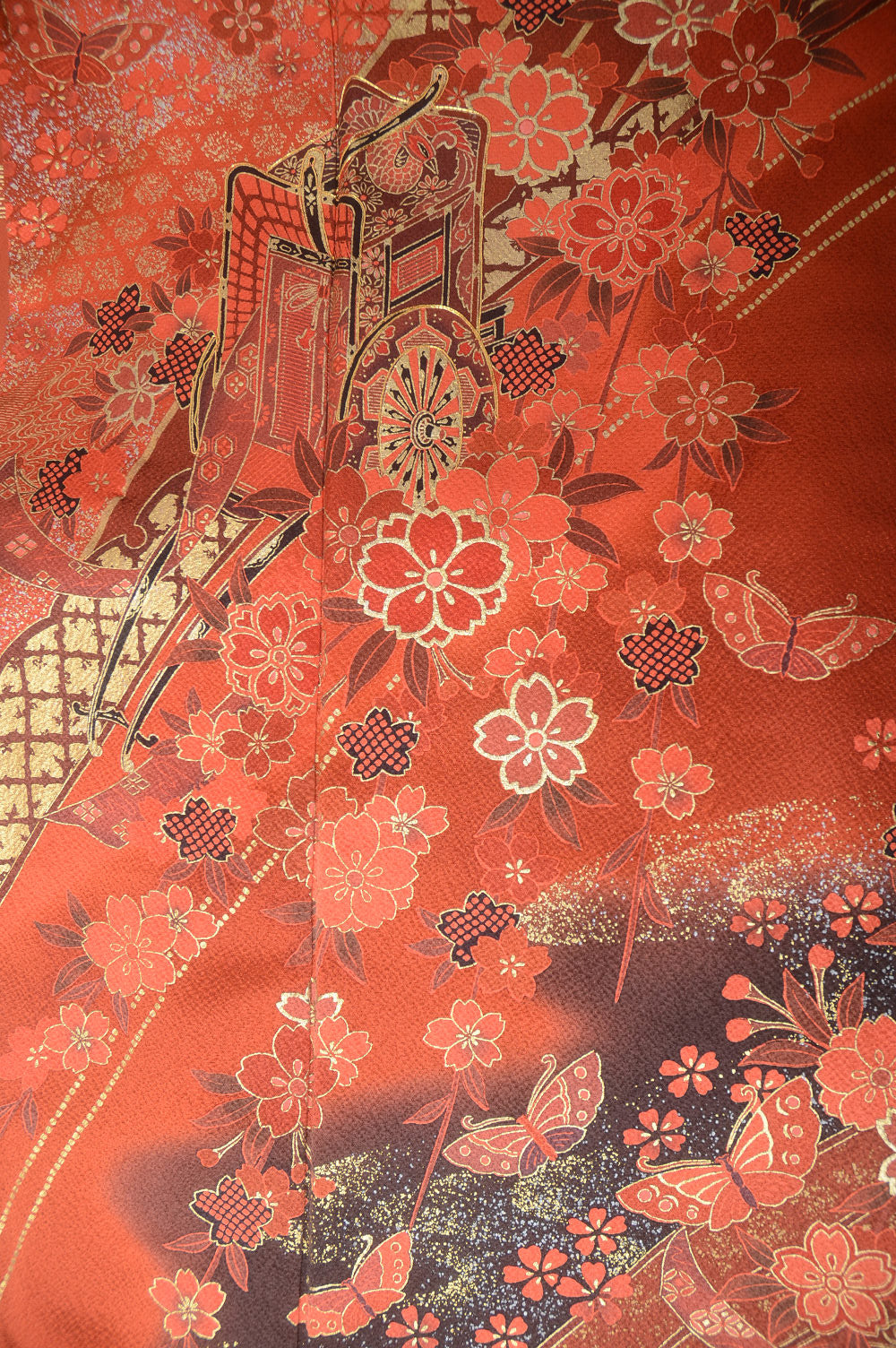 Long-sleeved kimono 6 items set / Furisode / FK#1-429