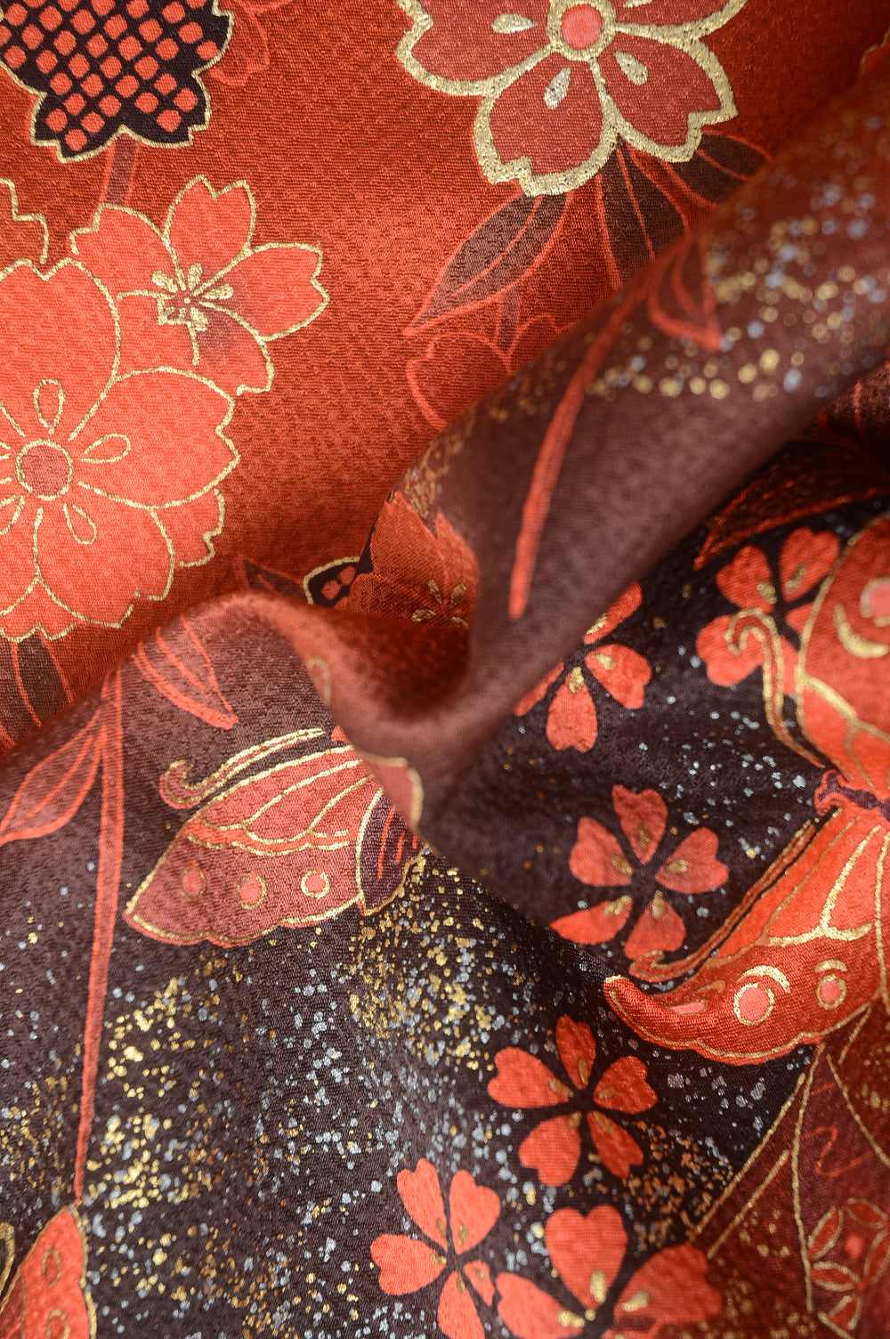 Long-sleeved kimono 6 items set / Furisode / FK#1-429