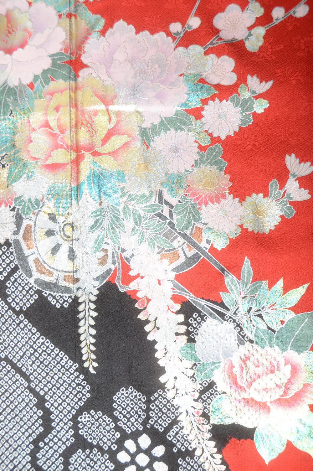 Long-sleeved kimono 6 items set / Furisode / FK#1-432