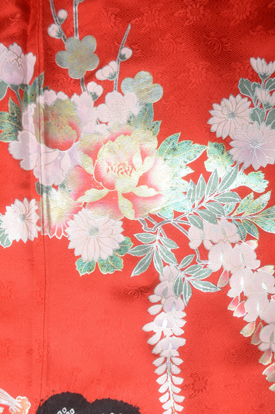 Long-sleeved kimono 6 items set / Furisode / FK#1-432