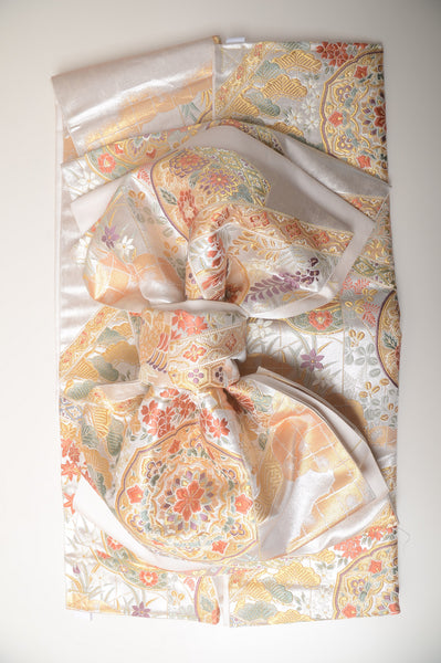 Long-sleeved kimono 6 items set / Furisode / FK#1-432