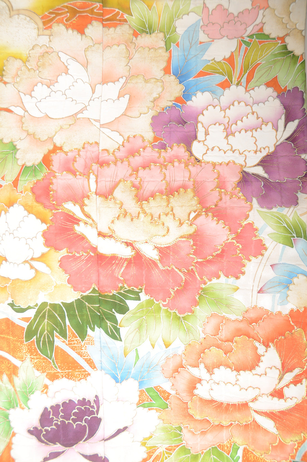 Long-sleeved kimono 6 items set / Furisode / FK#1-433