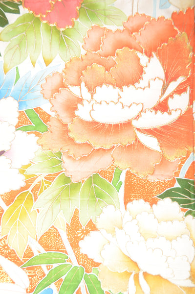 Long-sleeved kimono 6 items set / Furisode / FK#1-433