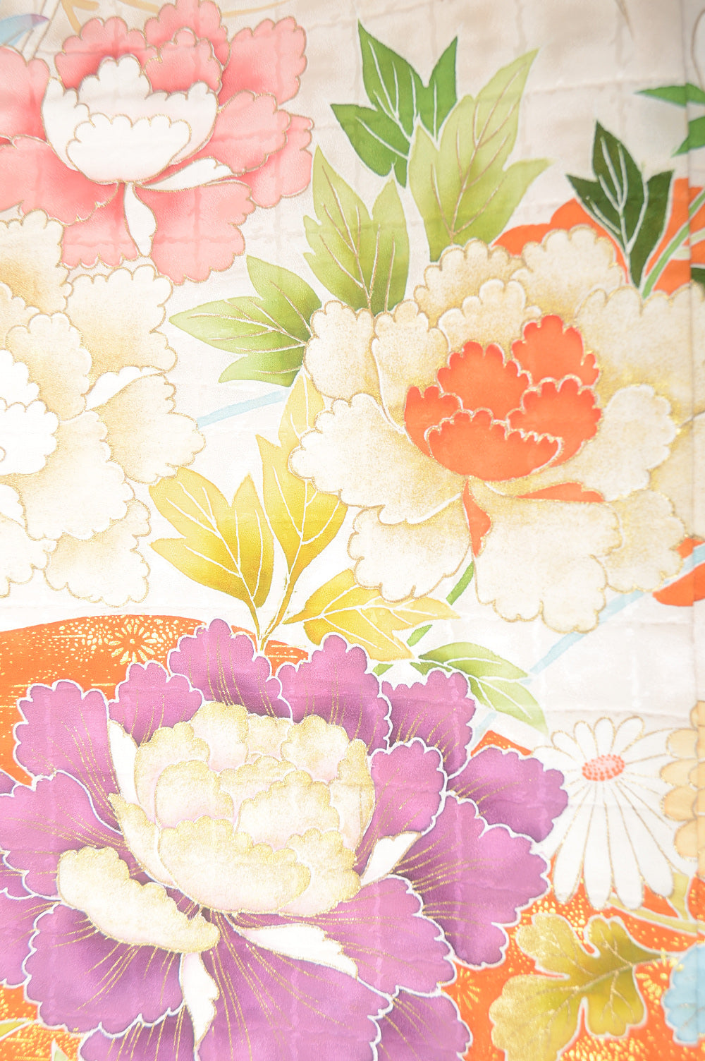 Long-sleeved kimono 6 items set / Furisode / FK#1-433