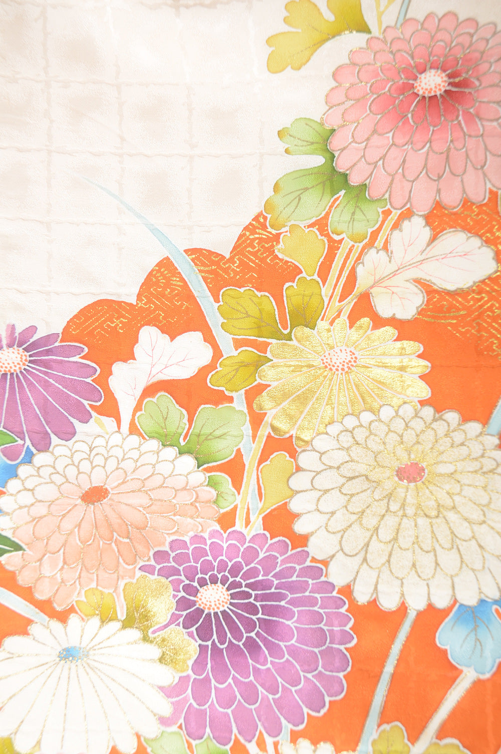 Long-sleeved kimono 6 items set / Furisode / FK#1-433