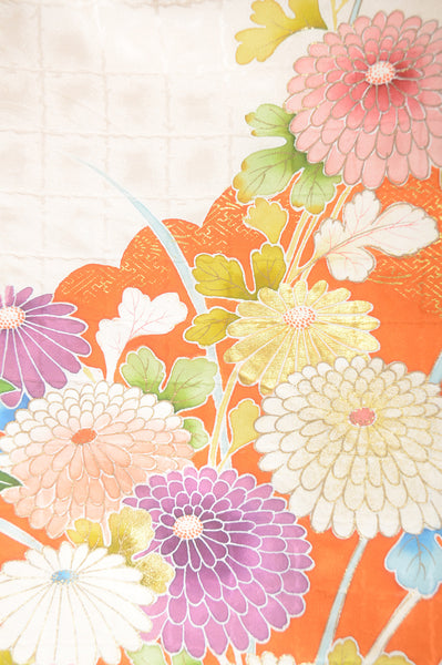 Long-sleeved kimono 6 items set / Furisode / FK#1-433