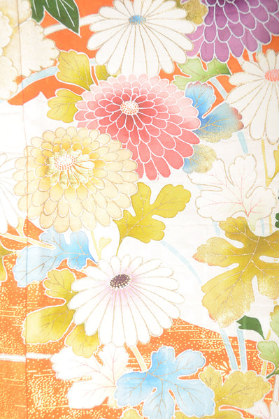 Long-sleeved kimono 6 items set / Furisode / FK#1-433