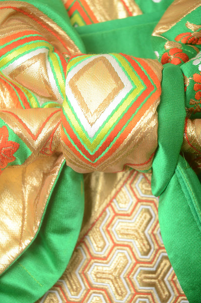 Long-sleeved kimono 6 items set / Furisode / FK#1-435