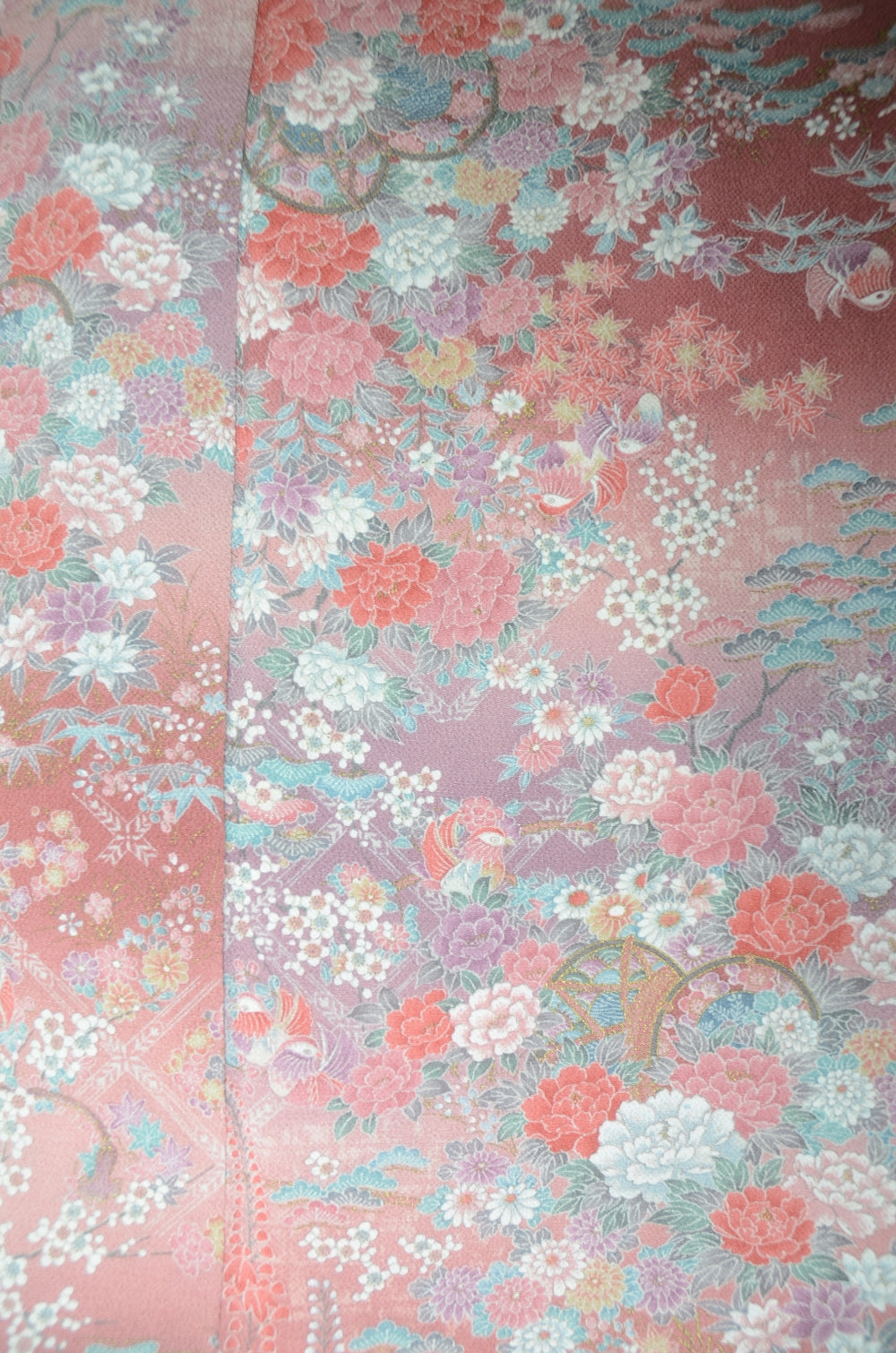 Japanese kimono 4 items set / SK #1-623