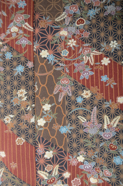 Japanese kimono 4 items set / SK #1-626