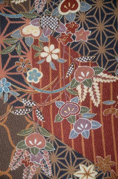 Japanese kimono 4 items set / SK #1-626