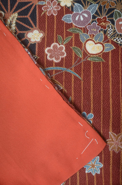 Japanese kimono 4 items set / SK #1-626