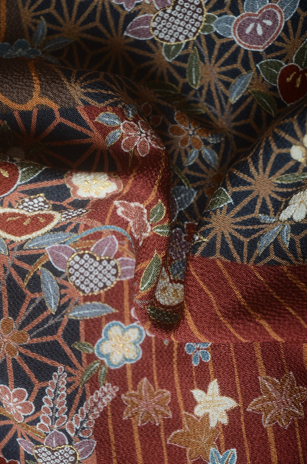 Japanese kimono 4 items set / SK #1-626