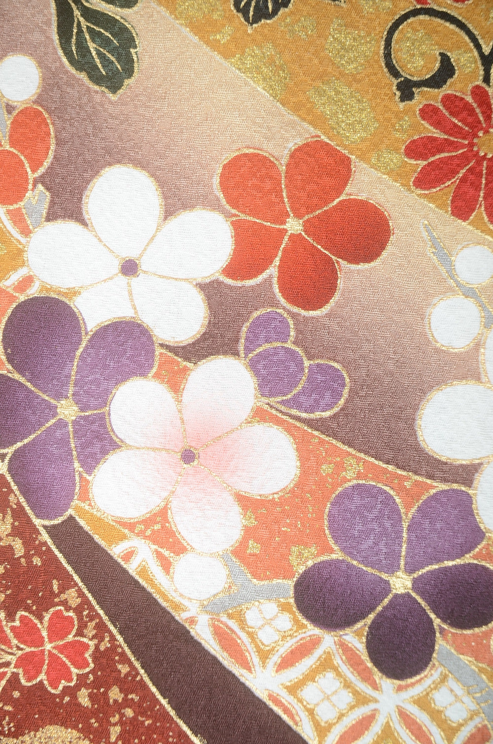 Long-sleeved kimono 6 items set / Furisode / FK#1-845