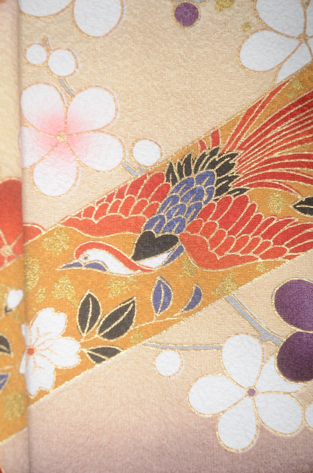 Long-sleeved kimono 6 items set / Furisode / FK#1-845